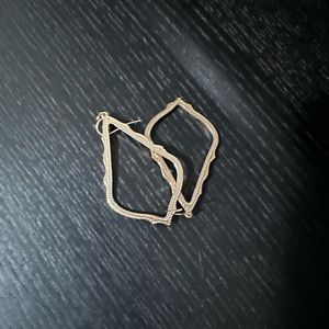 Kendra Scott gold earrings